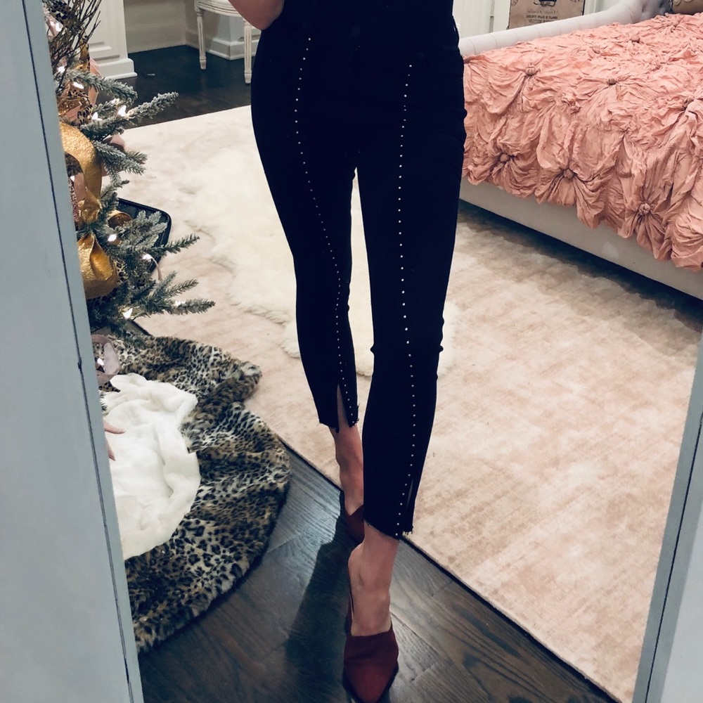 Studded pants